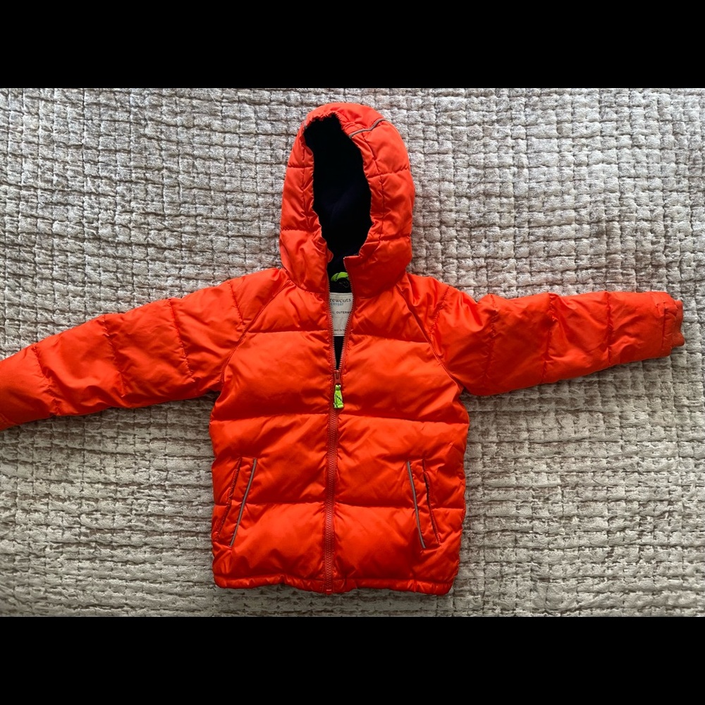 Crewcuts puffer coat, size 6/7